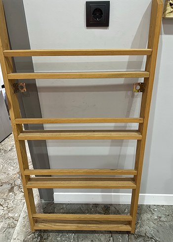 Montessori. Bej Renkli Çocuk Rafı- kitaplık - Görsel 3