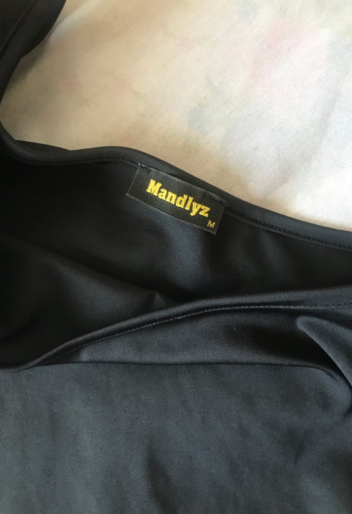 Drapeli Siyah Midi Dar elbise - Görsel 2