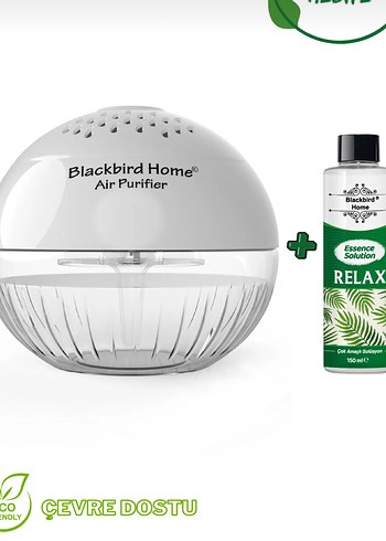 Blackbird Home Beyaz Hava Temizleyici ve Relax Esans