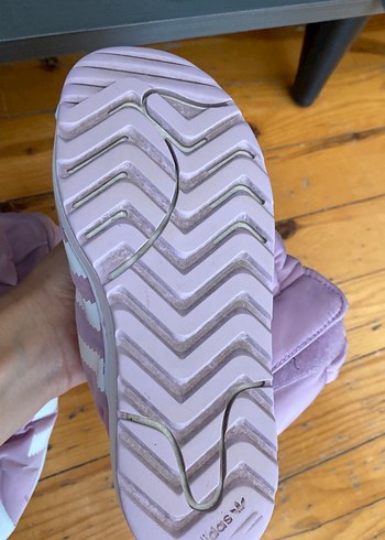 Adidas Kızlar İçin Pembe Sıcak Terlikler Velcro