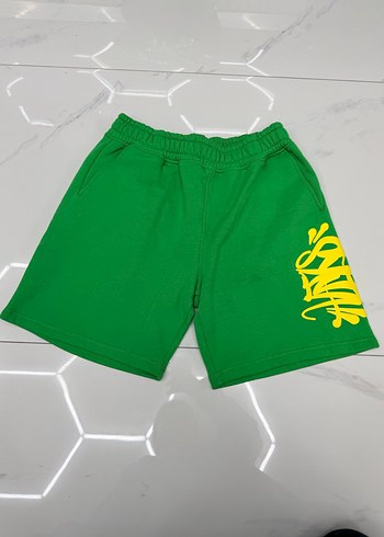 Syna Yeşil Sarı Şortlu Takım - Görsel 10