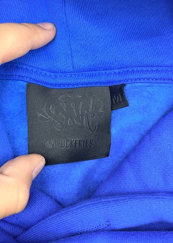 Syna Mavi Hoodie - Görsel 2