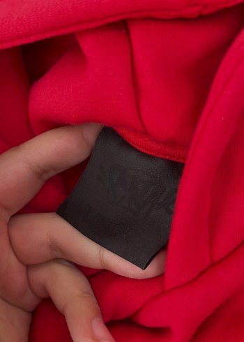 Syna Kırmızı Şortlu Takım - Görsel 3