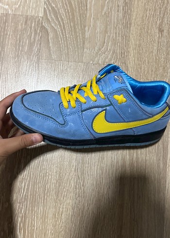 44 Beden mavi Renk Nike Dunk SB Powerpuff Girls 44 Numara