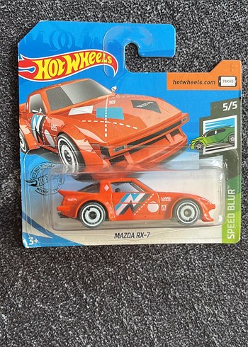 Hot Wheels Mazda RX-7 Kırmızı Oyuncak Araba