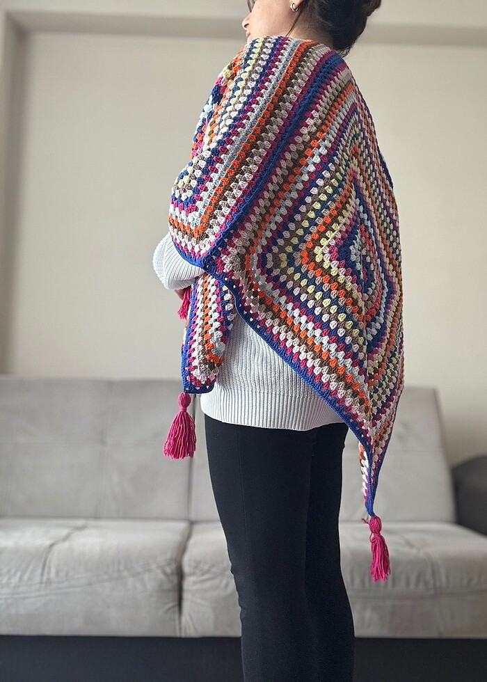 Örgü Şal - Görsel 2