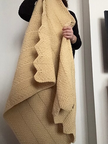 Örgü battaniye - Görsel 3