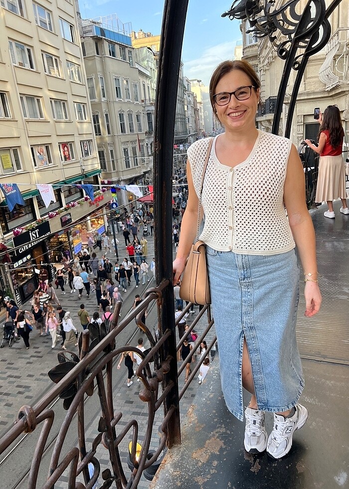 Örgü yelek - Görsel 3