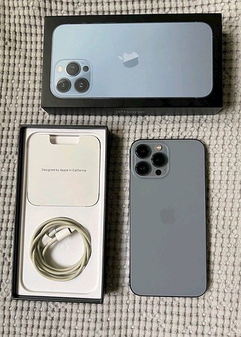 İPHONE 13 PRO MAX 256 GB TÜRKİYE CİHAZI 10 AY GARANTİLİ
