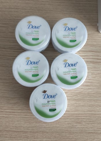 Dove Fresh Nourishment Vücut Kremi 5'li Set - ürün sıfırdır