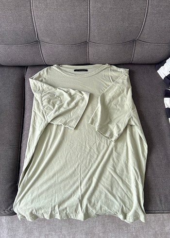 Yeşil Erkek Kısa Kollu Baskılı Tişört - Görsel 2