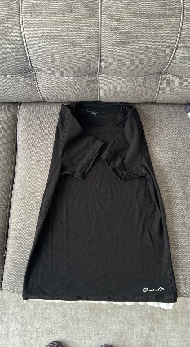 Siyah Erkek Tişört - Görsel 2