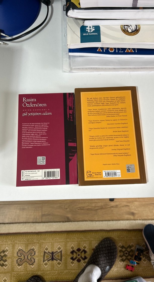 Rasim Özdenören ve Yaşar Kemal Kitapları - Görsel 2
