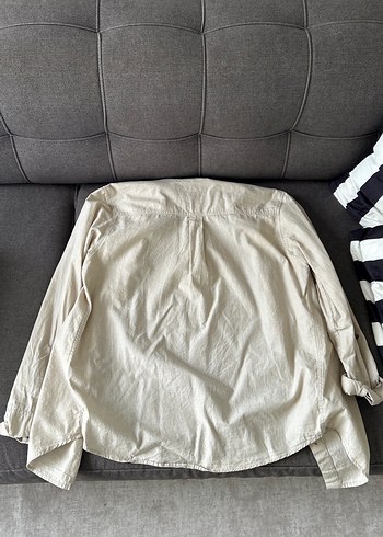 Bej renk gömlek - Görsel 5