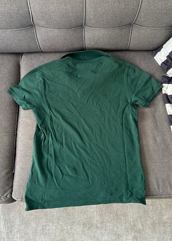 Erkek Yeşil Kısa Kollu Polo Tişört - Görsel 4