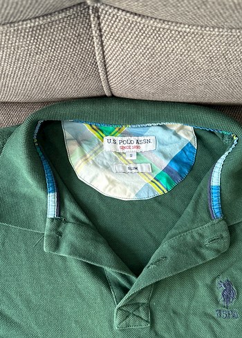 Erkek Yeşil Kısa Kollu Polo Tişört - Görsel 3