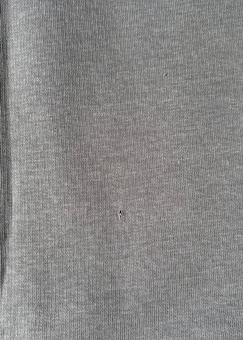 Gri Sweatshirt Rahat Kesim - Görsel 6