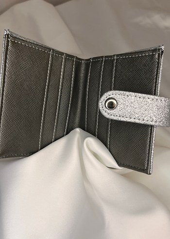 Gri Simli Bershka Model Cüzdan - Görsel 3