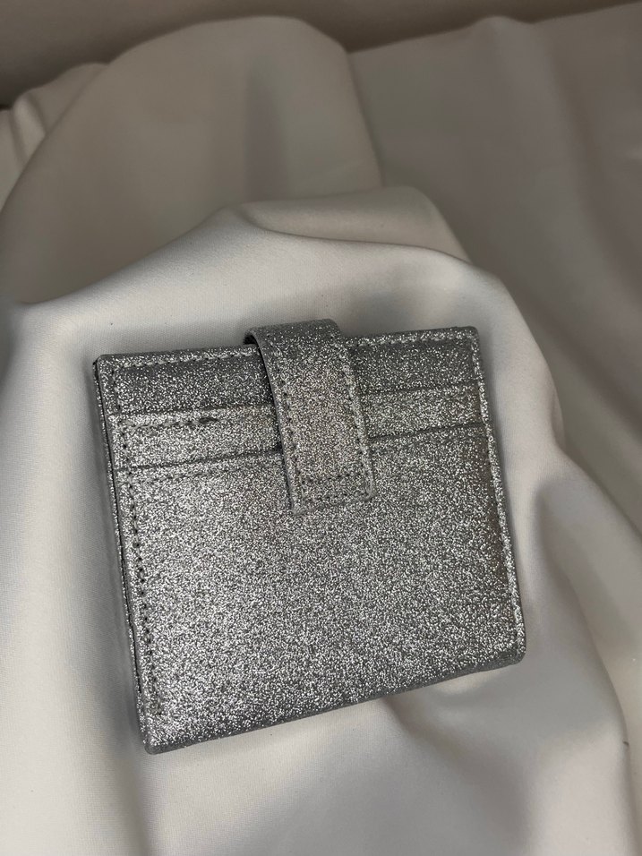 Gri Simli Bershka Model Cüzdan - Görsel 2