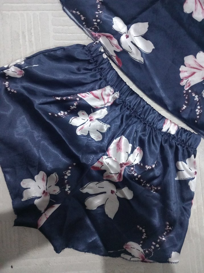 Saten Alt Üst Takım - Görsel 4