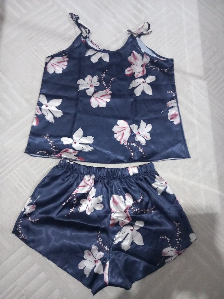 Saten Alt Üst Takım - Görsel 5