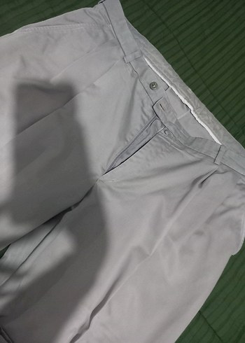 Gri Regular Fit Pilili Erkek Pantolon - Görsel 3