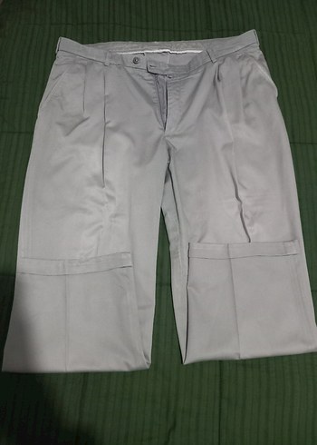 Gri Regular Fit Pilili Erkek Pantolon - Görsel 4