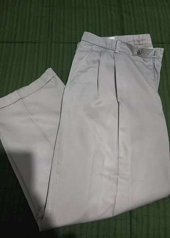 Gri Regular Fit Pilili Erkek Pantolon - Görsel 6