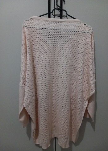 Bej Örgü Kadın Triko - Görsel 3