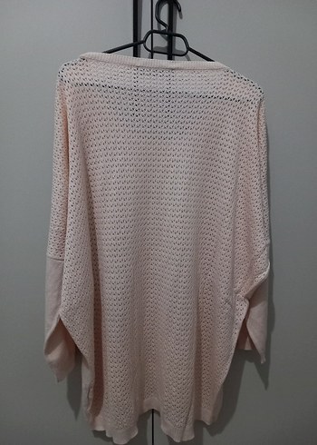 Bej Örgü Kadın Triko - Görsel 5