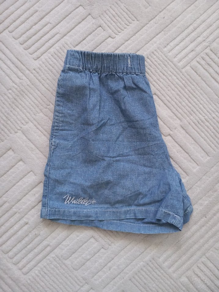 Mini Denim Şort - Görsel 3