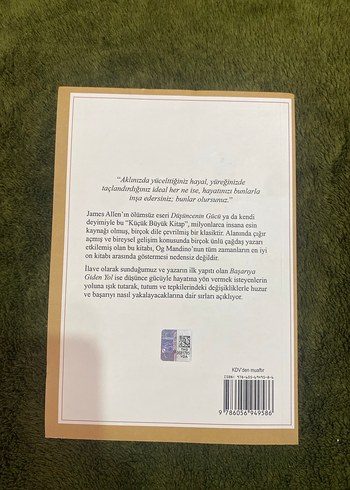  Düşüncenin Gücü ve Bilincaltı Gücü Kitapları