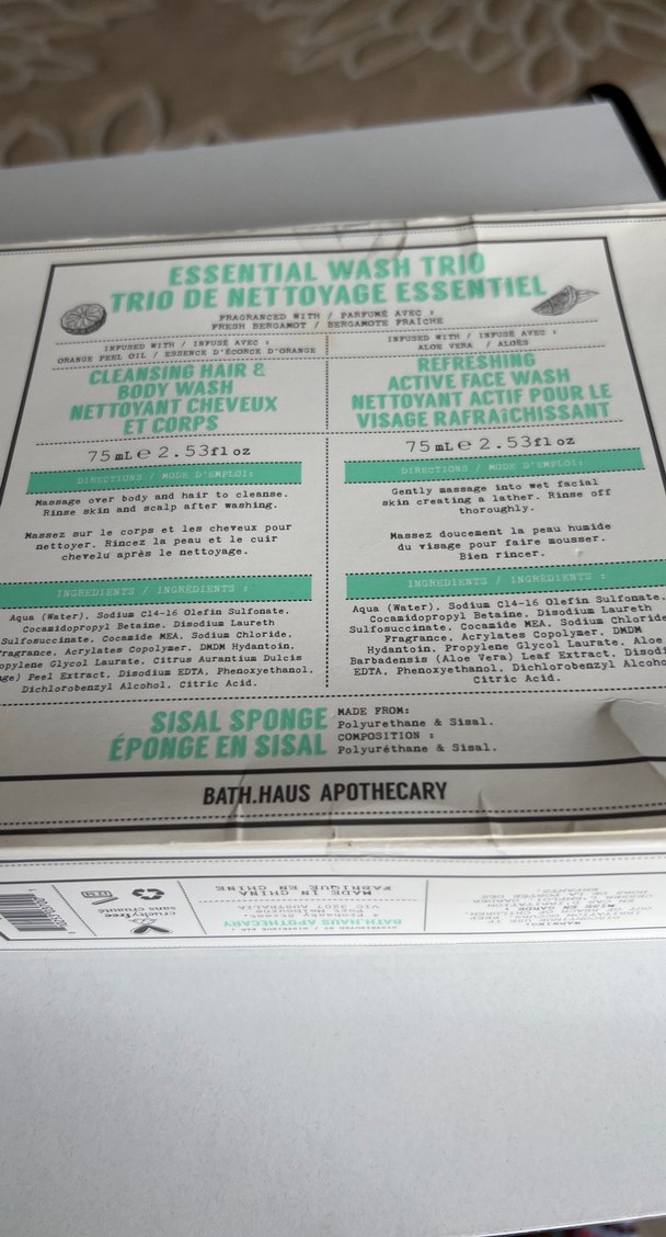 Bath.Haus Essential Wash Erkek Cilt Bakım Seti Kanadadan aldım - Görsel 3