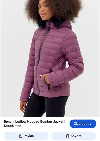 Bershka Bench Ludlow Kapusonlu Sisme Ceket