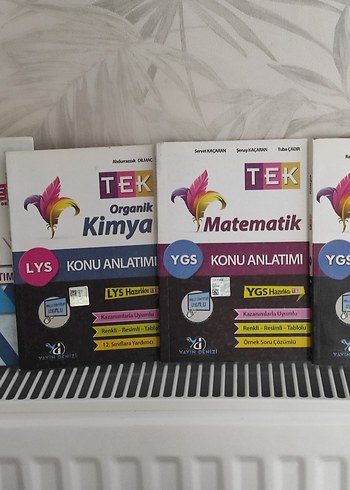 TEK LYS ve YGS Konu Anlatımlı Kitap Seti