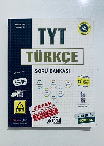 TYT Türkçe Soru Bankası Yeni Nesil Sorular