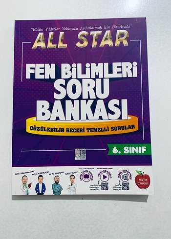 All Star 6. Sınıf Fen Bilimleri Soru Bankası