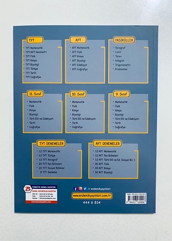 AYT Kimya 30 Deneme Sınav Kitabı - Görsel 5