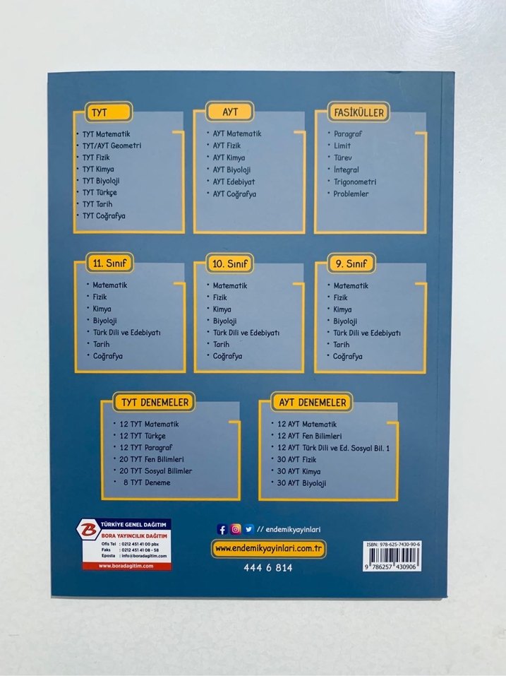 AYT Kimya 30 Deneme Sınav Kitabı - Görsel 5