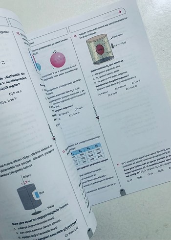 AYT Fen Bilimleri 12 Deneme Kitabı - Görsel 3