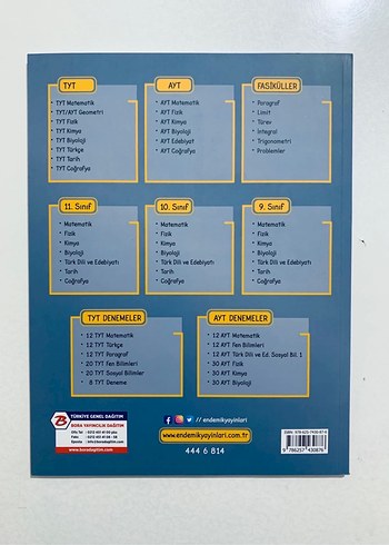 AYT Fen Bilimleri 12 Deneme Kitabı - Görsel 5