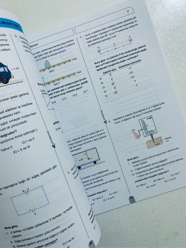 AYT Fen Bilimleri 12 Deneme Kitabı - Görsel 4