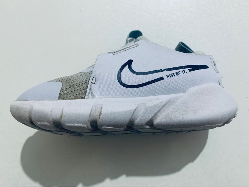 Gri Beyaz Erkek Çocuk Spor Ayakkabı - Görsel 4