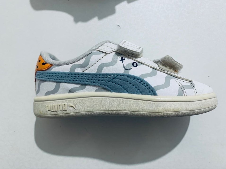 Erkek Çocuk Beyaz Puma Spor Ayakkabı - Görsel 4