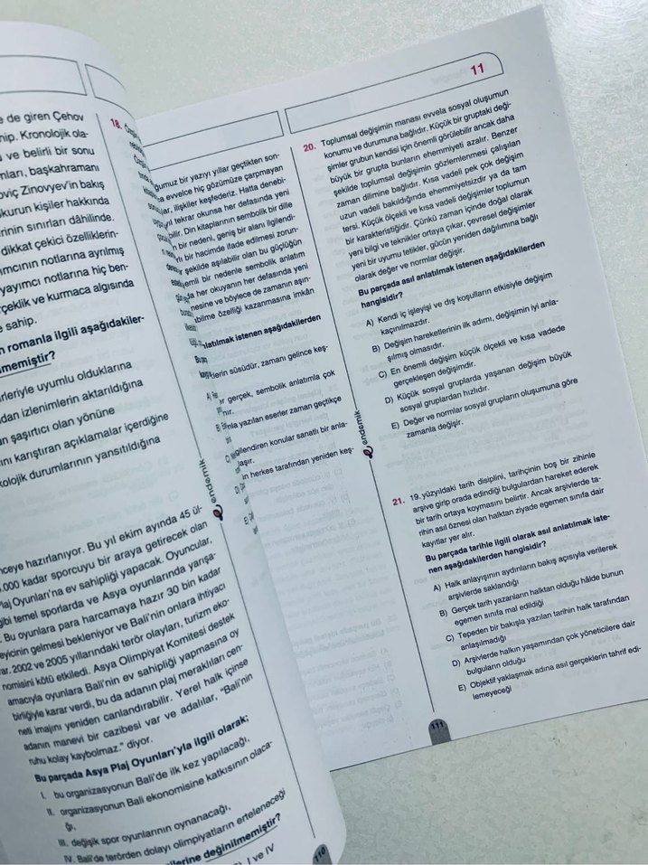 TYT 12 Deneme Paragraf Soru Kitabı - Görsel 2