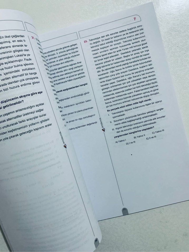 TYT 12 Deneme Paragraf Soru Kitabı - Görsel 4