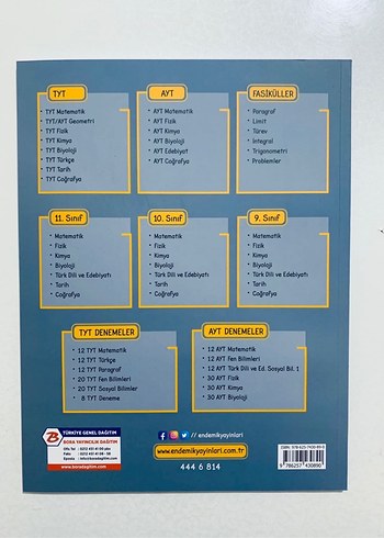 AYT Fizik 30 Deneme Kitabı - Endemik - Görsel 5