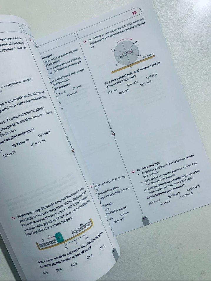 AYT Fizik 30 Deneme Kitabı - Endemik - Görsel 2