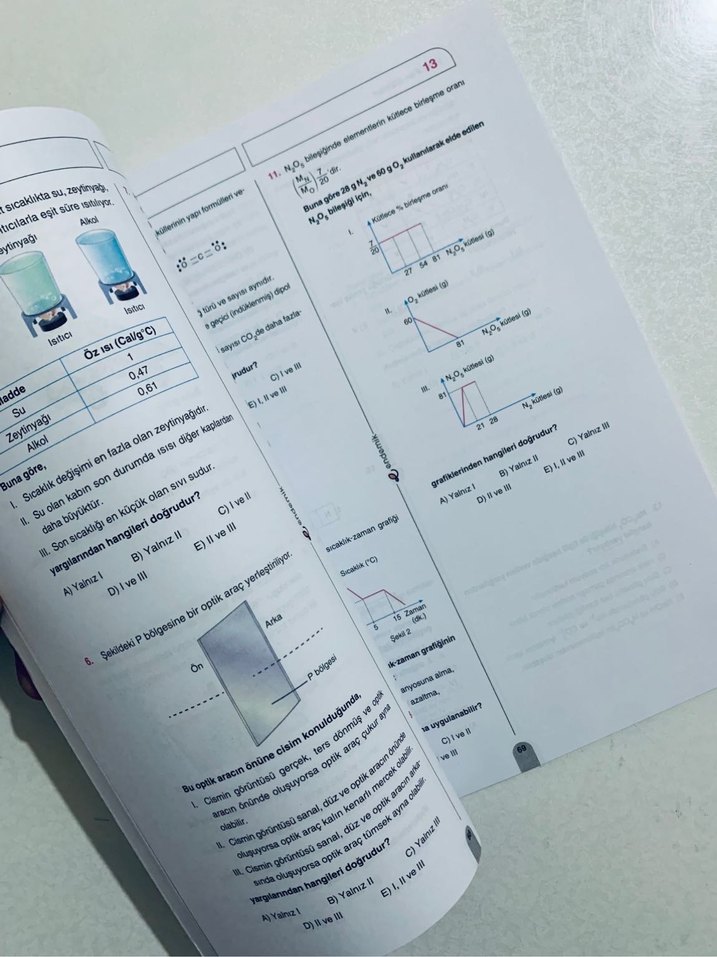 Fen Bilimleri 20 Deneme Sınavı Kitabı - Görsel 4