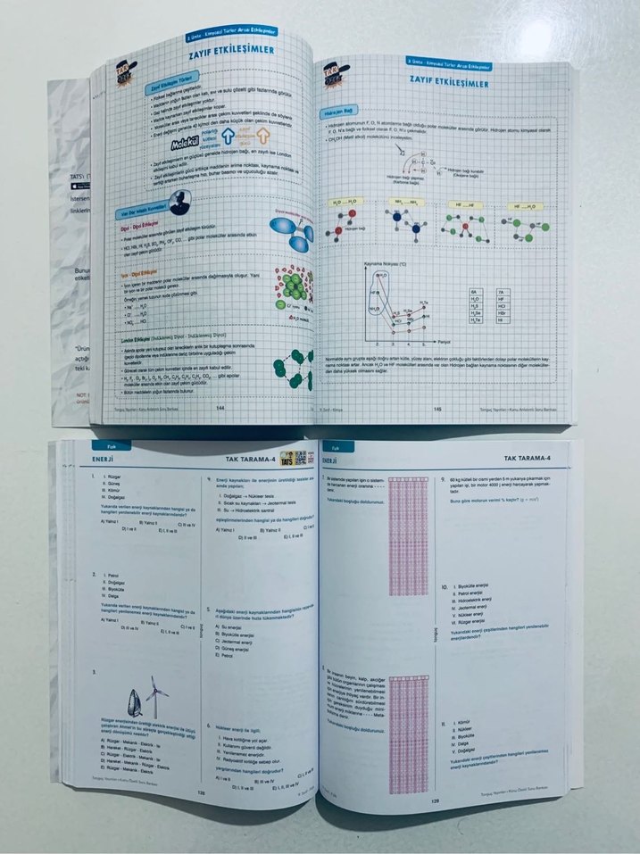 9. Sınıf Fizik Kimya Konu Özetli Soru Bankası - Görsel 3